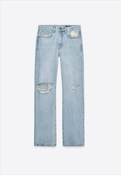 JEANS ỐNG SUÔNG CẠP LỠ 