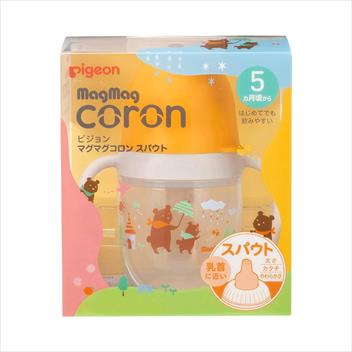 Bình Uống Pigeon MagMag Coron Cup Main Unit Cho Bé Từ 5 Tháng Tuổi