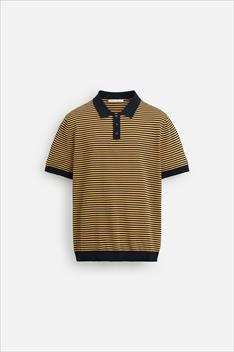 ÁO POLO DỆT KIM HỌA TIẾT KẺ